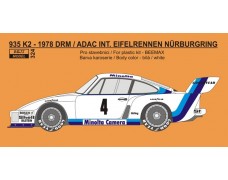 Decal – Porsche 935 K2 - 1978 DRM Int.ADAC - Eifelrennen Nürburgring